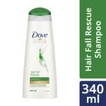 Dove Nutritive Solutions Hair Fall Rescue Shampoo  For Weak Hair Reduces Hairfall By Up To 98 340 Ml
