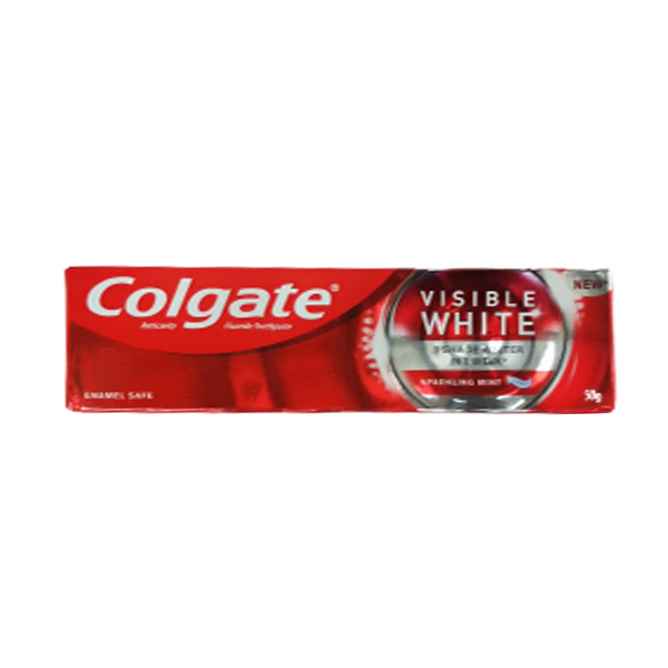 Colgate Visible White Sparkling Mint 50g Toothpaste