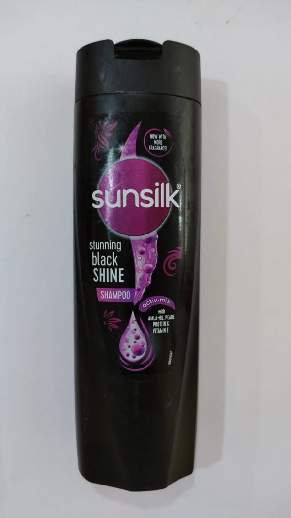 Sunsilk Stunning Black Shine Shampoo  180 Ml