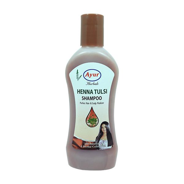 Ayur Herbal Henna Tulsi Shampoo 500 Ml