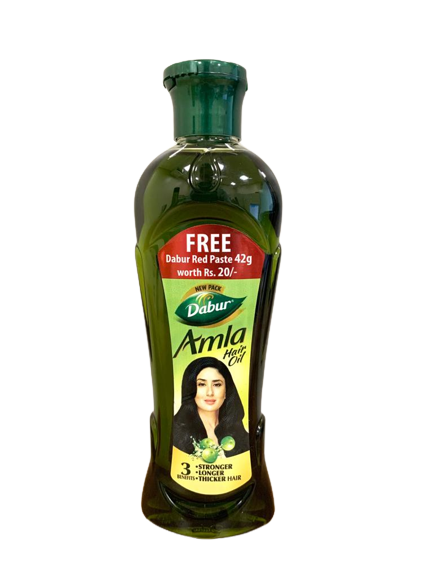 Dabur Amla Hair Oil  For Strong Long  Thick Hair 180 Ml