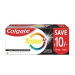 Colgate Total Whole Mouth Health Antibacterial Toothpaste 120gm  120gm Charcoal Deep Clean Saver Pack 120 G