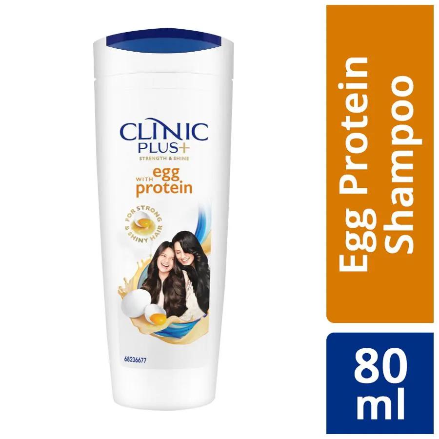 Clinic Plus Strength & Shine Shampoo With Egg Protein 80ml