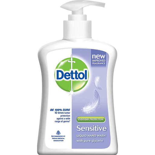 Dettol Sensitive Hand Wash Liquid Pump 200 Ml
