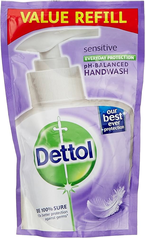 Dettol Sensitive pH Balance Handwash Refill Pouch - 175 Ml