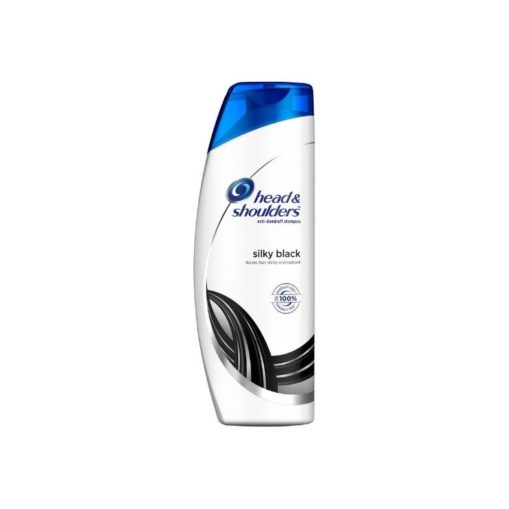 Head & Shoulders Amp; Shoulder Anti Dandruff Silky Black Shampoo 180 Ml