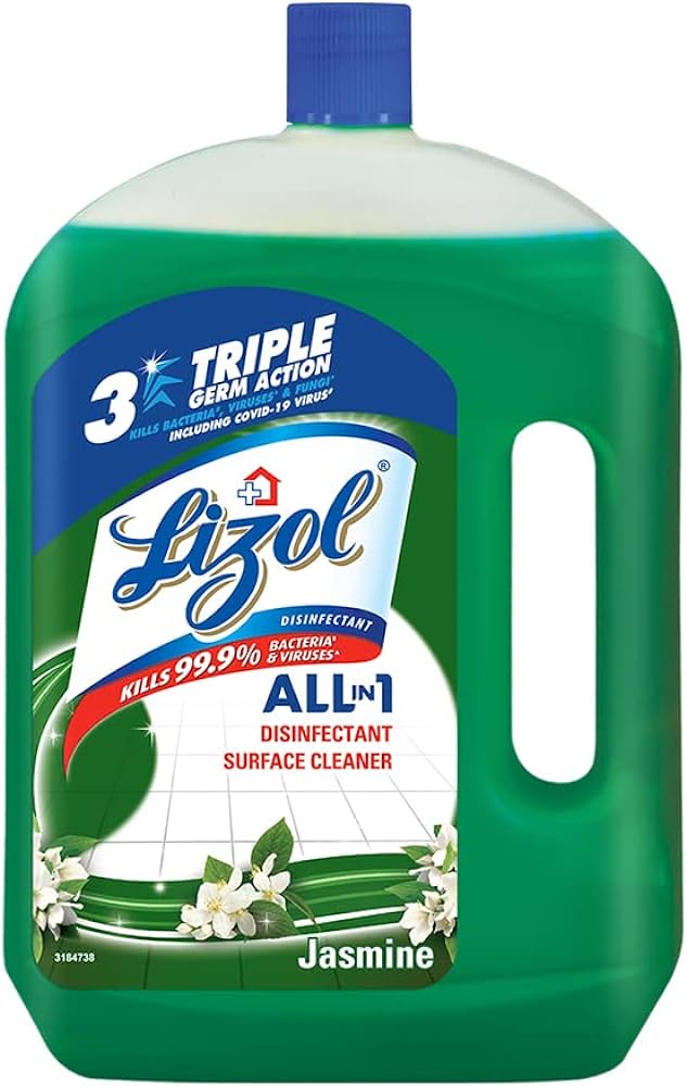 Lizol Disinfectant Surface Amp Floor Cleaner Liquid Jasmine  2 L