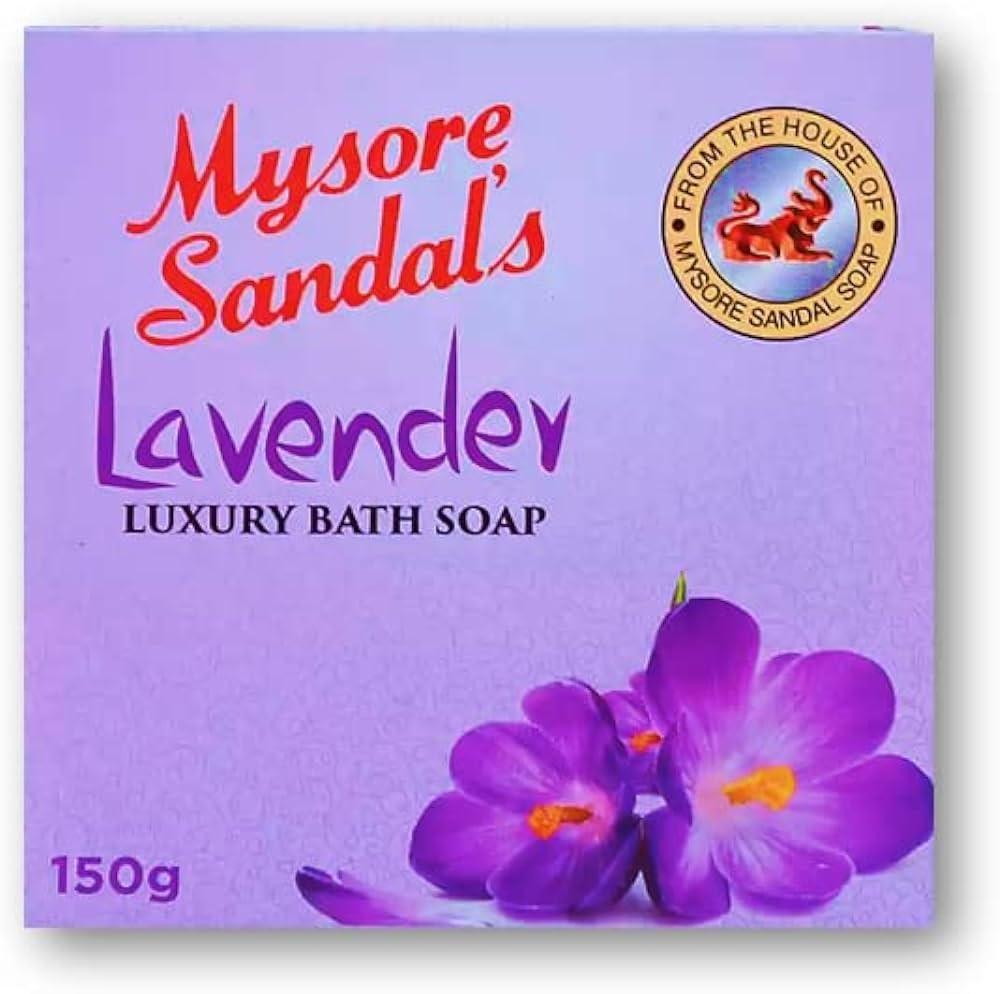 Mysore Sandal Lavender Luxury Bath Soap 150G