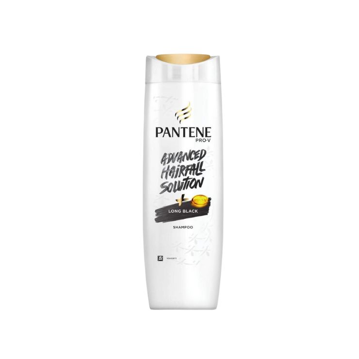 Pantene Advanced Hair Fall Solution Long Black Shampoo, 340 Ml