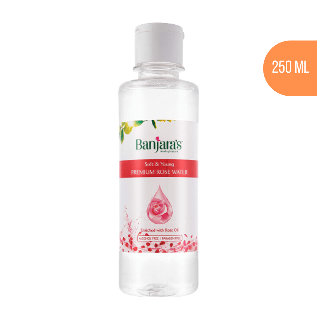 Banjaras Soft  Young Premium Rose Water 250ml