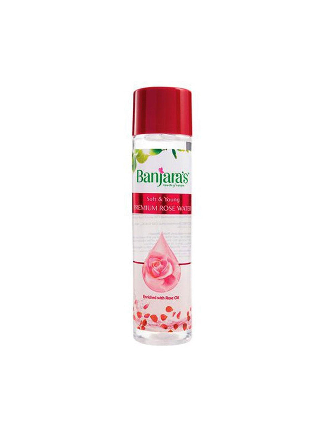 Banjaras Soft  Young Premium Rose Water 120ml