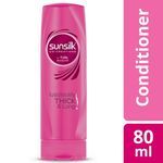 Sunsilk Hair Conditioner - Keratin Yoghurt, Lusciously Thick & Long, 80 Ml