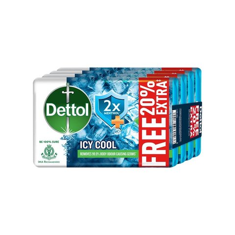 Dettol 2X Menthol Icy Cool Bathing Bar