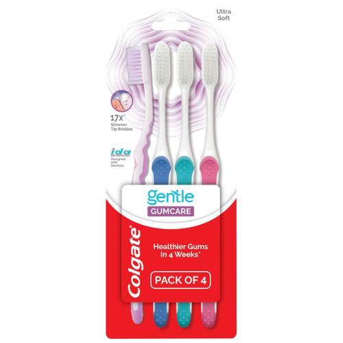 Colgate Gentle Gumcare Toothbrush, 4 pcs