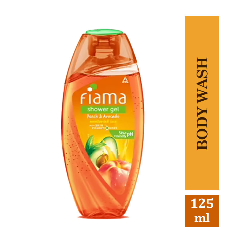 Mamaearth Itc Fiama Shower Gel Peach & Avocado 125Ml