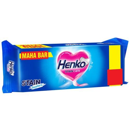 Henko Detergent Bar - Stain Care Mahabar, 400 g